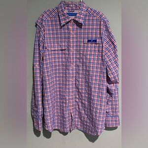 Southern Tide Tarpon Plaid Fishing Shirt
